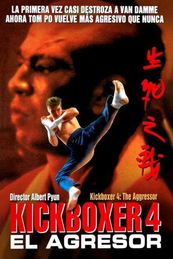Póster de Kickboxer 4: El agresor