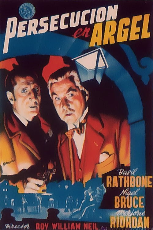 Póster de Pursuit to Algiers