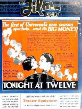 Póster de Tonight at Twelve
