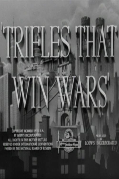 Póster de Trifles That Win Wars