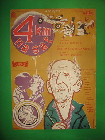 Póster de Četiri kilometra na sat