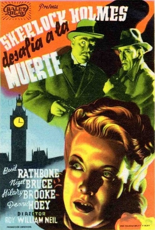 Póster de Sherlock Holmes Faces Death