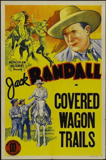 Póster de Covered Wagon Trails