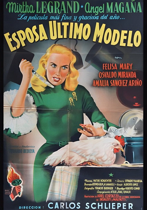 Póster de Esposa último modelo