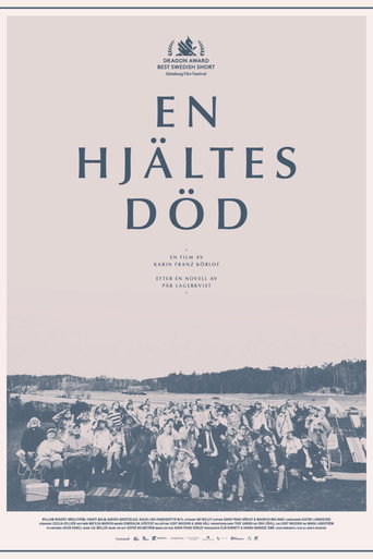 Póster de En hjältes död