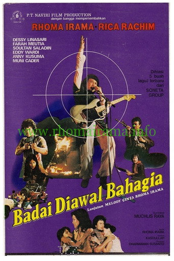 Póster de Badai di Awal Bahagia