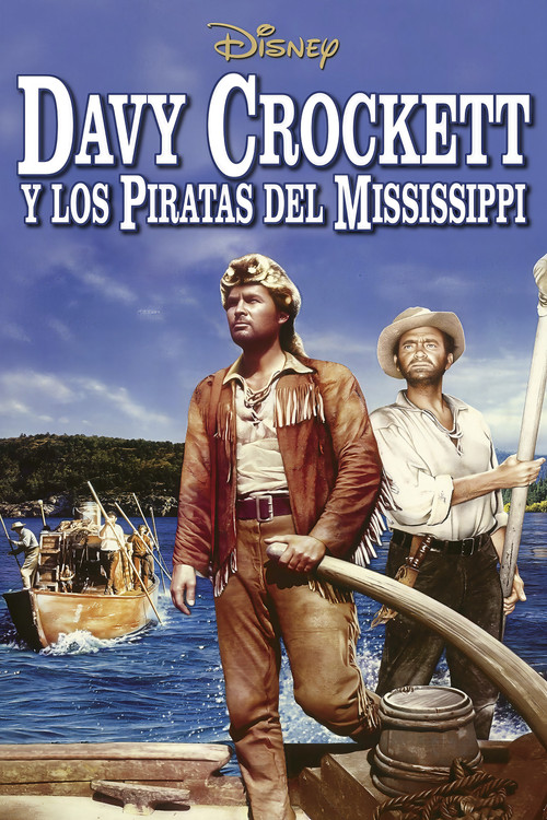 Póster de Davy Crockett and the River Pirates