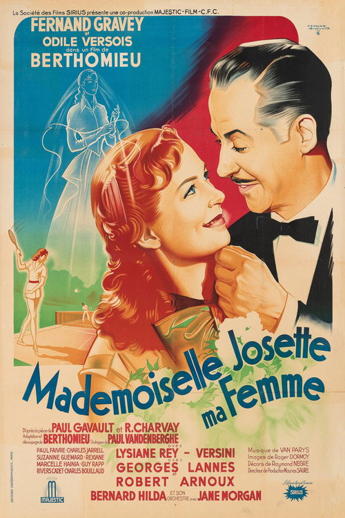 Póster de Mademoiselle Josette, ma femme
