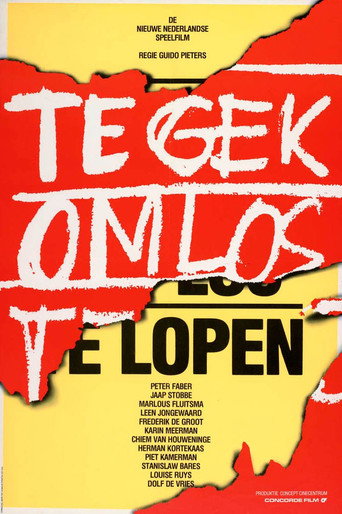 Póster de Te gek om los te lopen
