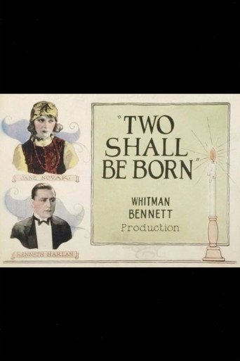 Póster de Two Shall Be Born