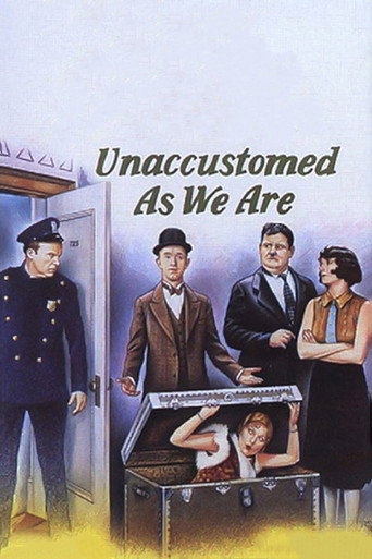 Póster de Unaccustomed as We Are