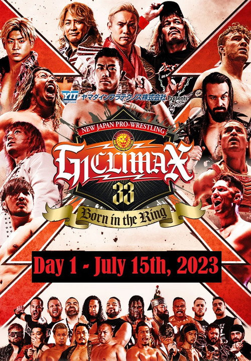 Póster de NJPW G1 Climax 33: Day 1