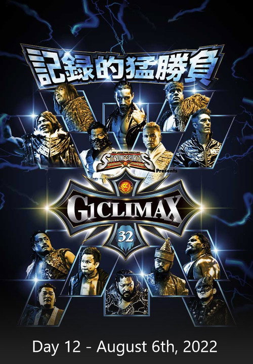 Póster de NJPW G1 Climax 32: Day 12