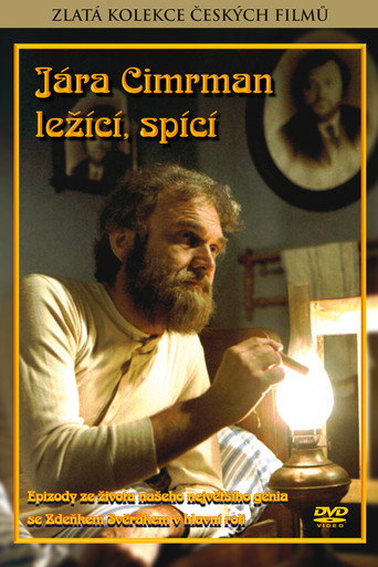 Póster de Jára Cimrman ležící, spící