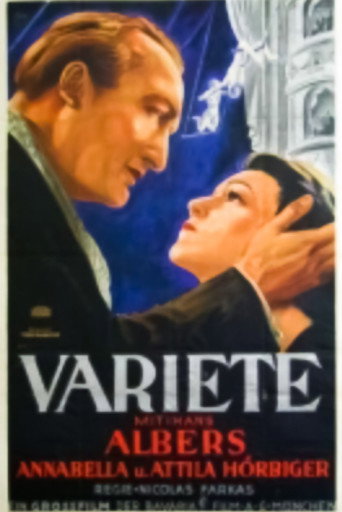 Póster de Varieté