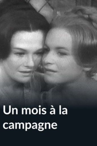 Póster de Un mois à la campagne