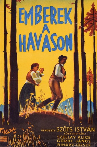 Póster de Emberek a havason