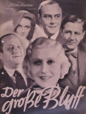 Póster de Der große Bluff