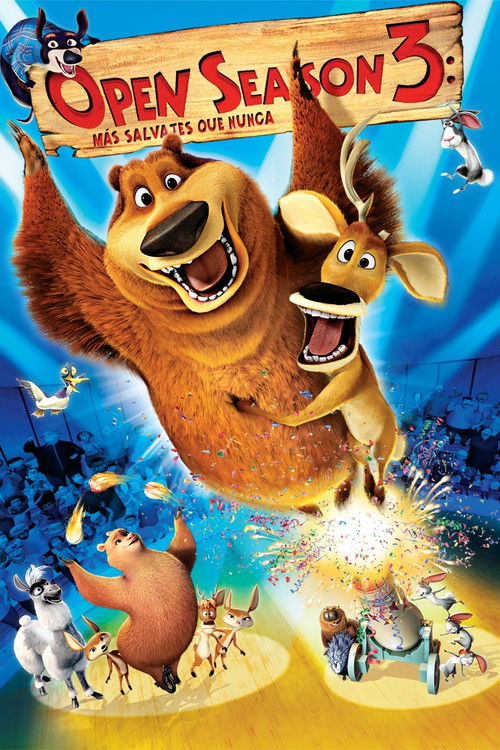 Póster de Open Season 3: Más salvajes que nunca