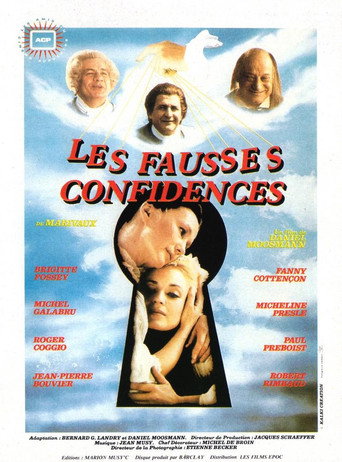 Póster de Les Fausses Confidences