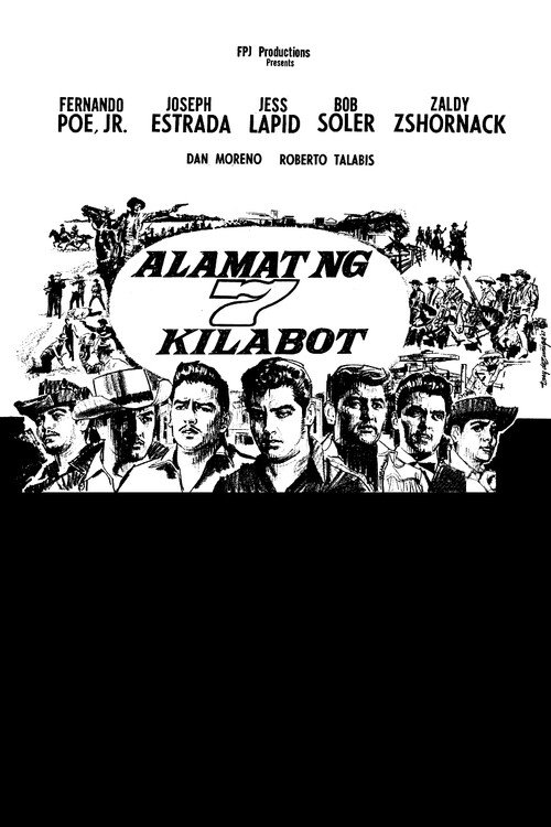 Póster de Alamat Ng 7 Kilabot