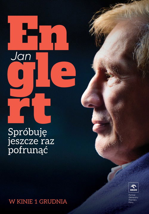 Póster de Jan Englert. Spróbuję jeszcze raz pofrunąć