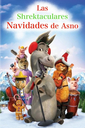 Póster de La Shrektacular Navidad de Burro