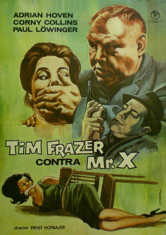 Póster de Tim Frazer jagt den geheimnisvollen Mister X