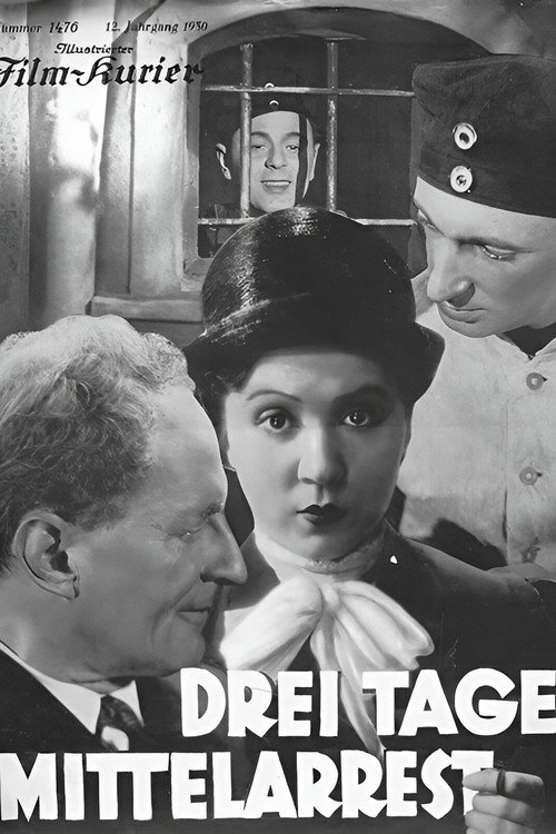 Póster de Drei Tage Mittelarrest