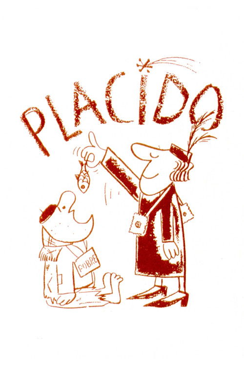 Póster de Plácido