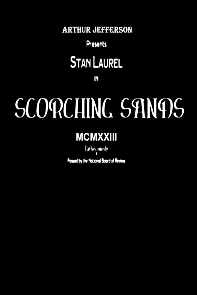 Póster de Scorching Sands
