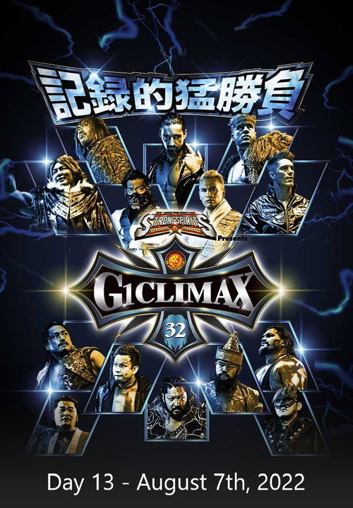 Póster de NJPW G1 Climax 32: Day 13