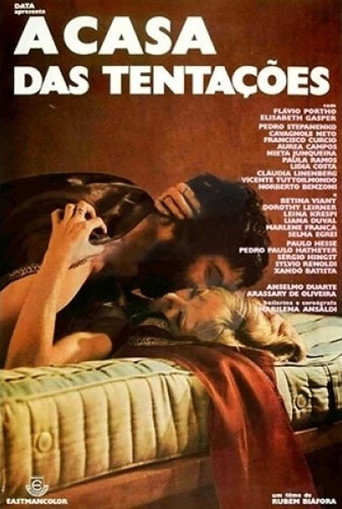 Póster de A Casa das Tentações