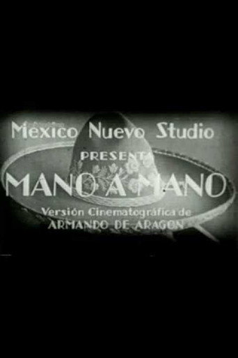 Póster de Mano a mano