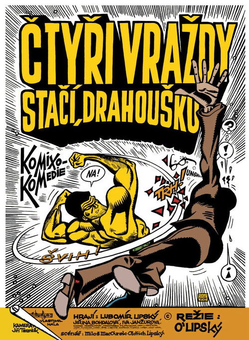 Póster de „Čtyři vraždy stačí, drahoušku“
