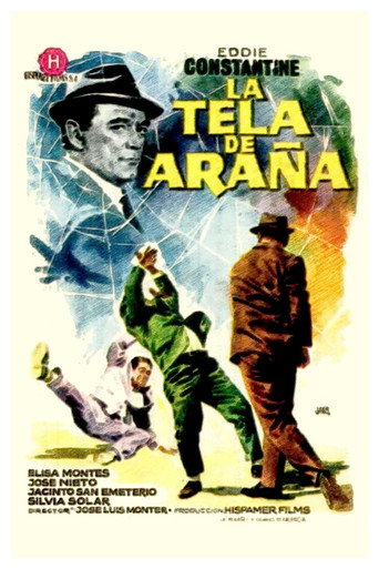 Póster de La tela de araña