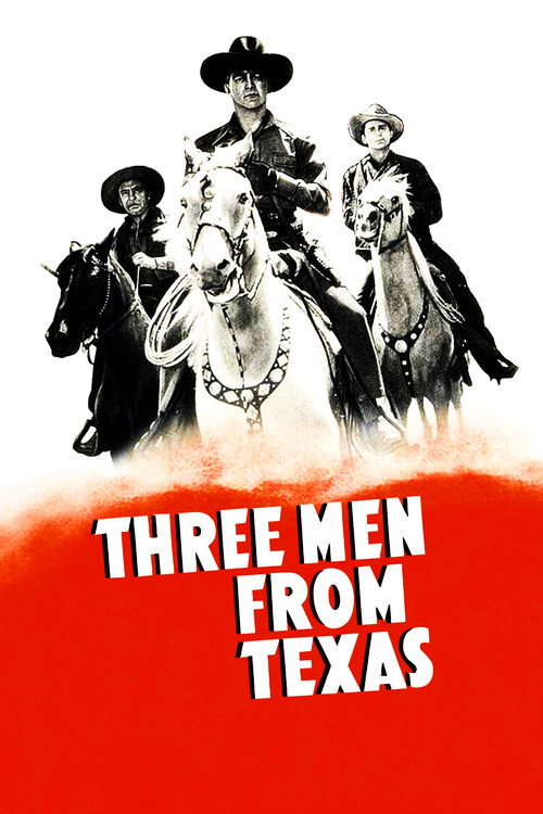 Póster de Three Men from Texas