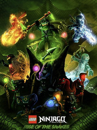 Póster de LEGO Ninjago: Rise of the Serpentine
