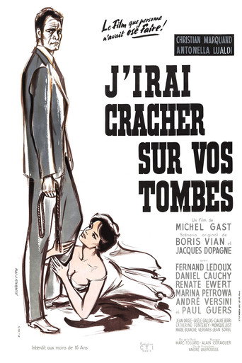 Póster de J'irai cracher sur vos tombes
