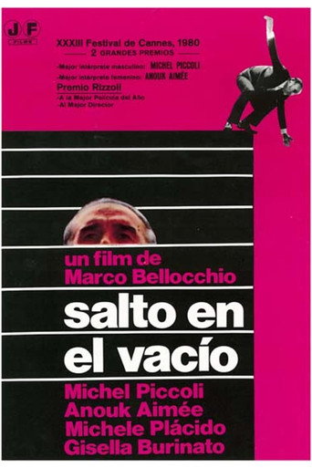 Póster de Salto nel vuoto
