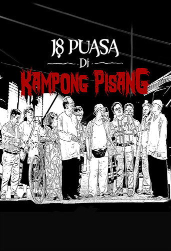 Póster de 18 Puasa Di Kampong Pisang