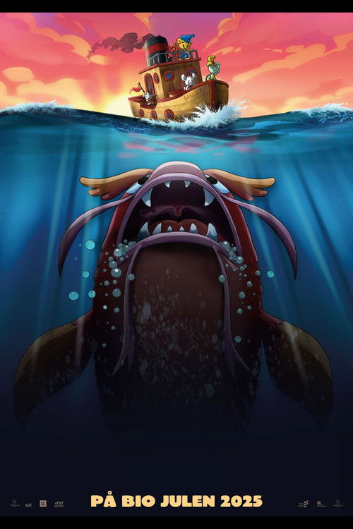 Póster de Bamse och havets hemlighet
