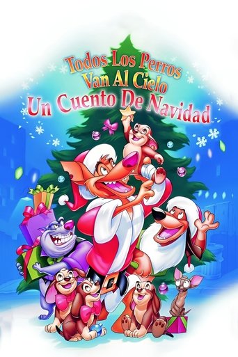 Póster de Todos los perros van al cielo: Un cuento de Navidad