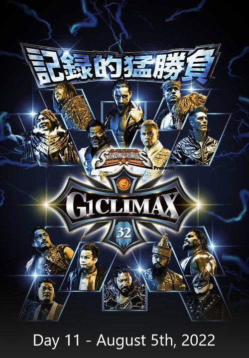 Póster de NJPW G1 Climax 32: Day 11