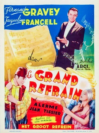 Póster de Le Grand Refrain