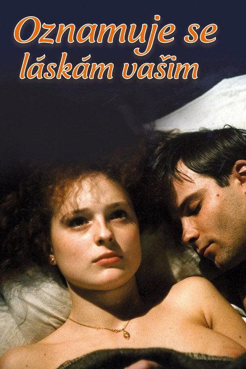 Póster de Oznamuje se láskám vašim