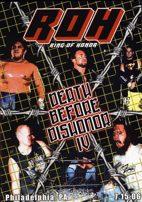 Póster de ROH: Death Before Dishonor IV