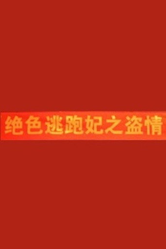 Póster de 絕色逃跑妃之盜情