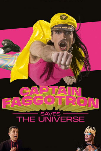 Póster de Captain Faggotron Saves the Universe