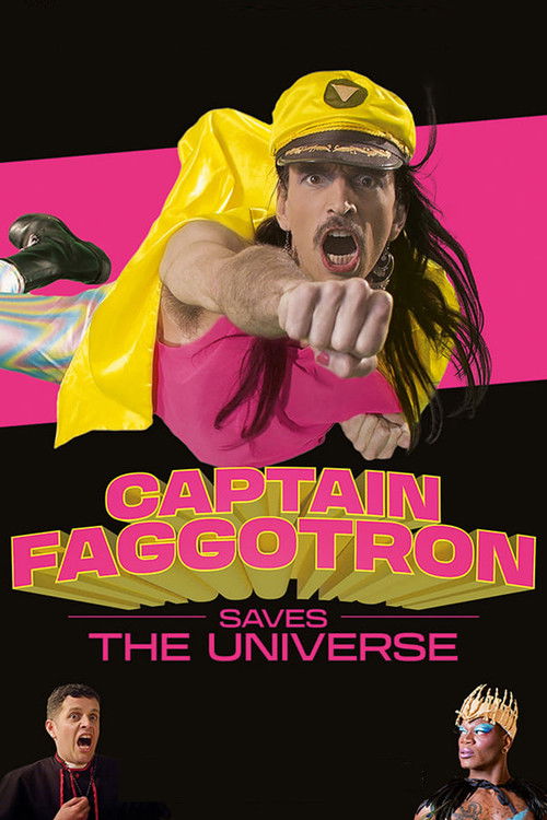 Póster de Captain Faggotron Saves the Universe